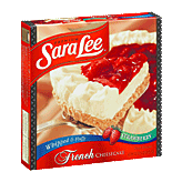 Sara Lee  french cheesecake, strawberry Left Picture